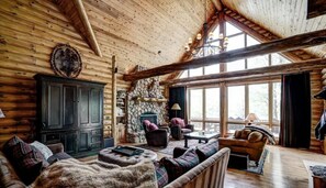 TV, fireplace, video games, table tennis