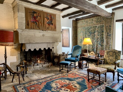 Waterfront manor house with heated pool