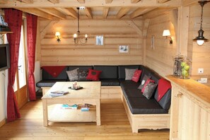 TV connectée, cheminée