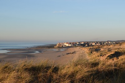 Group gîte on the Opal Coast, 10 min from Wissant, with XXL Nordic bath.
