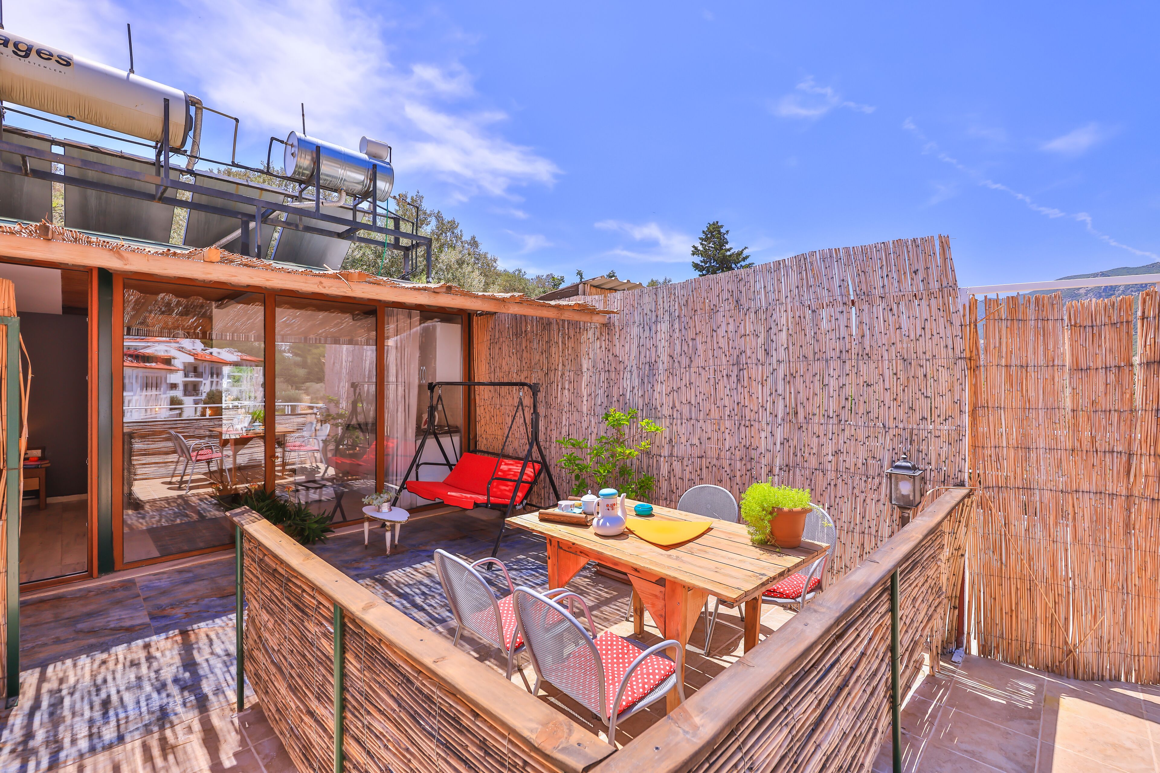 Superior-Studio, Terrasse, Bergblick | Terrasse/Patio