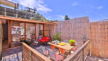 Superior-Studio, Terrasse, Bergblick | Terrasse/Patio