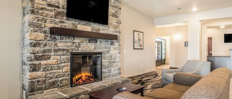 Sitteområde i lobbyen