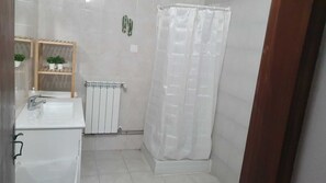 Combined shower/bathtub, bidet, towels - Casa Ribeira de Pena (Ribeira de Pena)