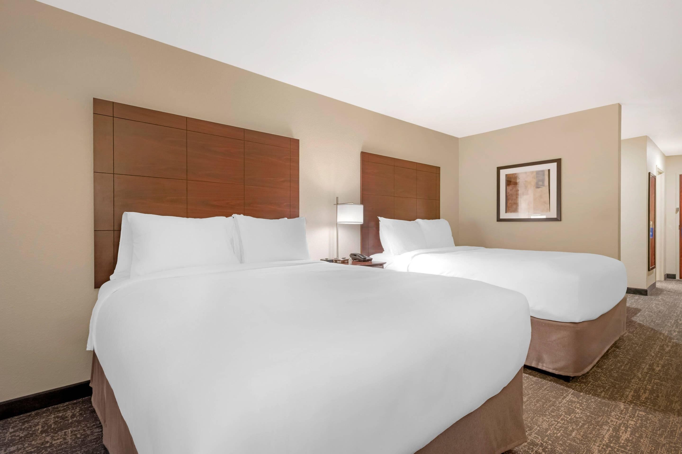 Suite, Multiple Beds, Accessible, Non Smoking (Efficiency) | Down comforters, pillowtop beds, in-room safe, blackout drapes