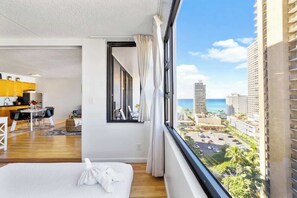 1 多间卧室、熨斗/熨衣板、免费 WiFi、床单