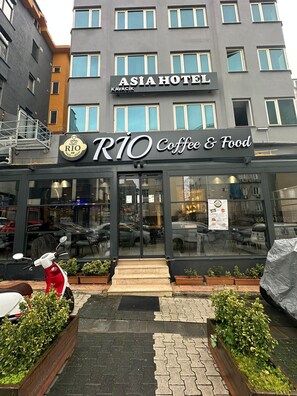 Fassade der Unterkunft