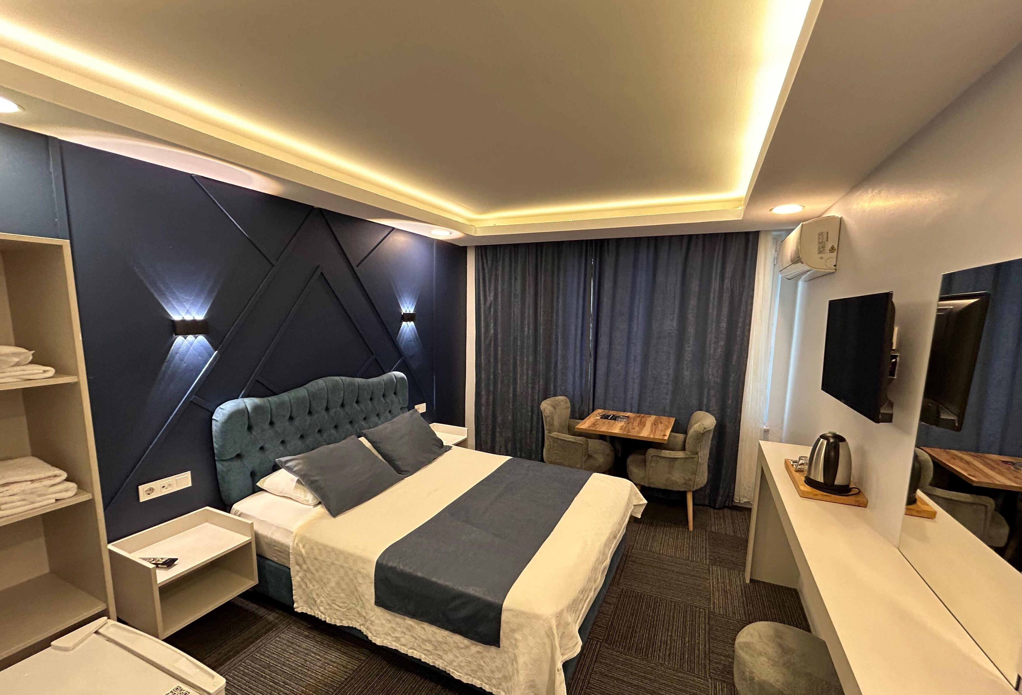 미니바, 책상, 무료 WiFi, 침대 시트