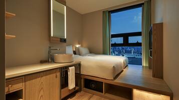 Down duvets, in-room safe, laptop workspace, blackout curtains