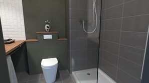 Shower - Domaine de Cluny (Saint-Andre-de-Majencoules)