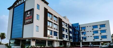 Voorkant van accommodatie