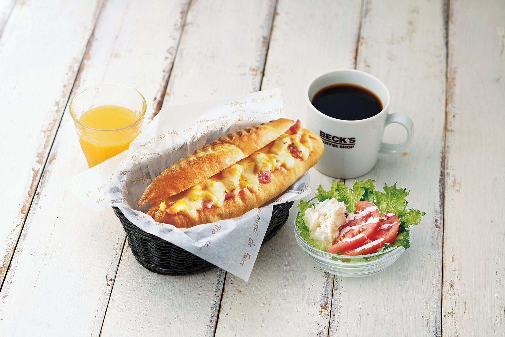 daily english breakfast (jpy 800 per person)