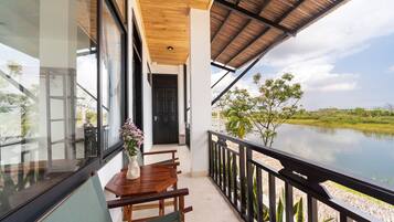 Quarto casal superluxo | Terraço/pátio