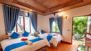 家庭房 | 迷你吧、办公桌、隔音、免费 WiFi