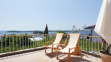 Double Room, Terrace, Sea View | Terrace/patio