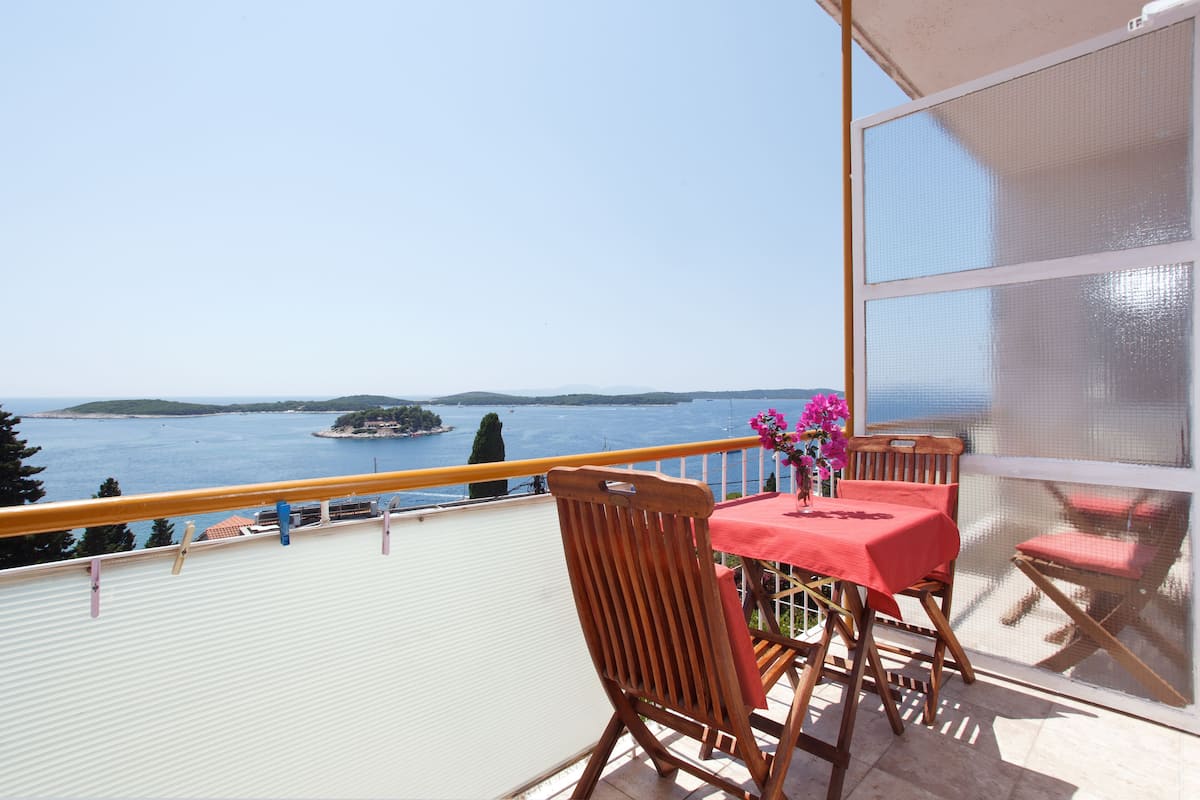 Double Room, Balcony, Sea View | Balcony view