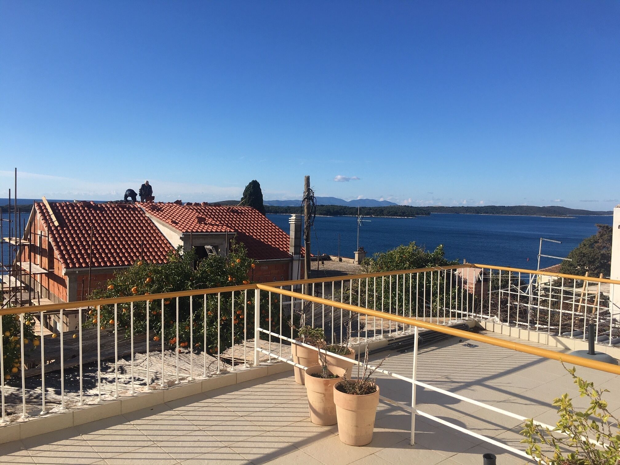 Double Room, Terrace, Sea View | Terrace/patio