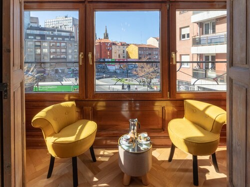 Cozy modern design in the old town