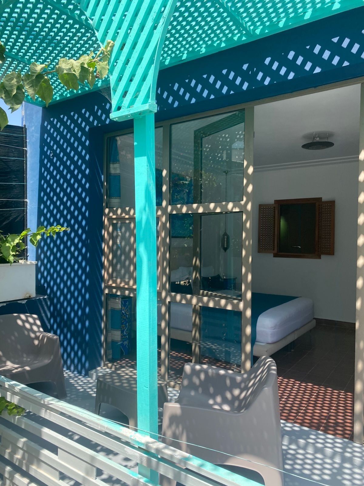 Enceinte de l’hébergement