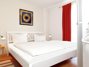 2 sovrum, strykjärn/strykbräda, resesäng och gratis wi-fi