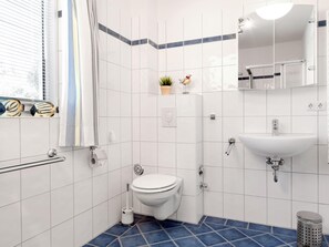 Shower, hair dryer