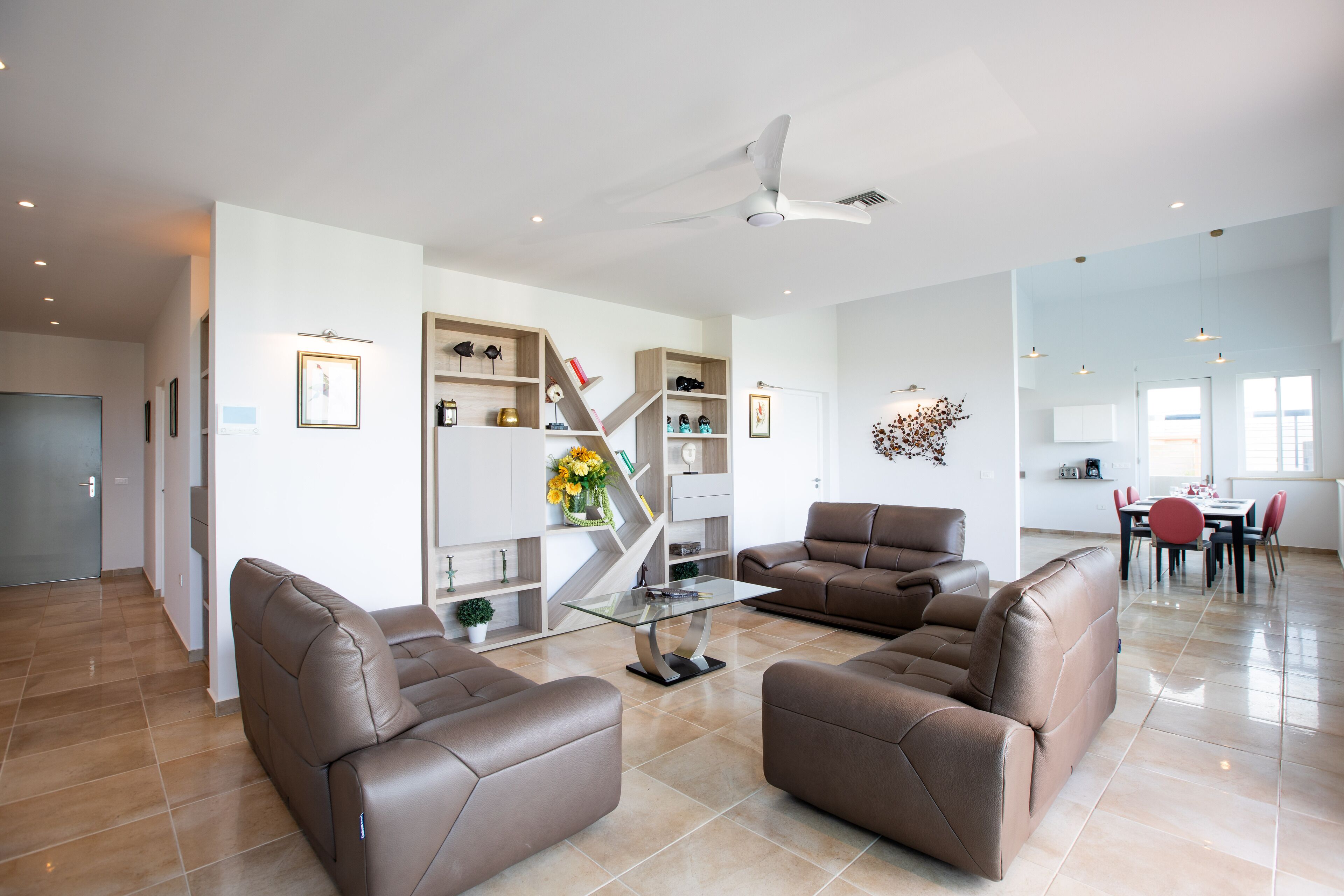 Penthouse, 4 kamar tidur | Area keluarga | TV