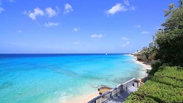 Plage, sable blanc