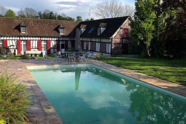 Piscina externa, piscina aquecida