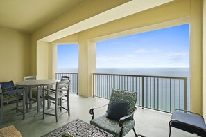 Condo, 2 Bedrooms, Ocean View (1-2007) | Balcony - Grand Panama Beach Resort - PET Friendly by Panhandle Getaways (Panama City Beach)
