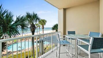 公寓客房, 2 間臥室, 海景, 海濱 | 客房景觀