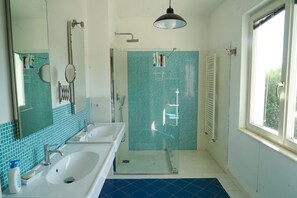 Shower, hair dryer, bidet