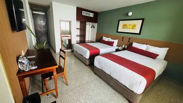Deluxe Room, 2 Double Beds | Free WiFi, bed sheets