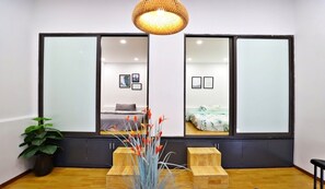 3 habitaciones, tabla de planchar con plancha y wifi 