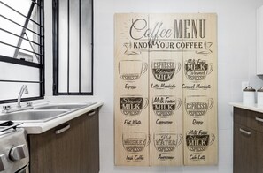 Private kitchen - Pomona Apartments by Daju (Mexico City)