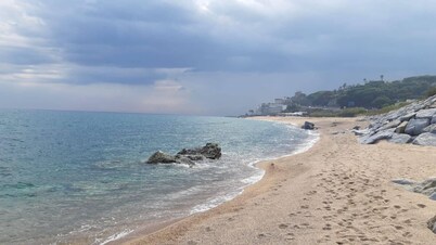 Magnificent villa with swimming pool and stunning beach views on Barcelona Coast