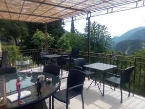 Terrace/patio - L'auberge des sens (Le Mas)