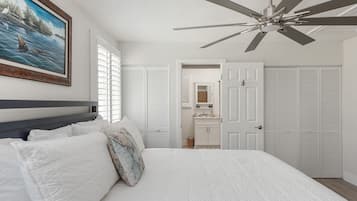 2 bedrooms, desk, free WiFi, bed sheets