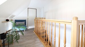 Family Apartment, 2 Bedrooms | Living area | 26-cm LED TV with cable channels, TV - Pension Adel (Cesky Krumlov)