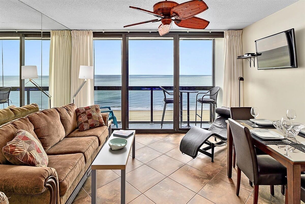 Ocean Front condo with amazing sunrise & sunset views!