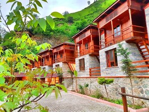 Fassade der Unterkunft