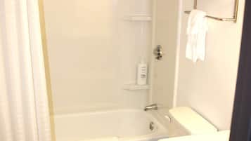 Hair dryer, towels