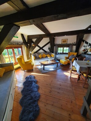 Smart TV, fireplace, books, stereo - Windmill " Fortuna 1853 " (Dörpling)