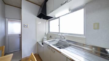 Apartment | Private kitchenette | Fridge, microwave, stovetop, electric kettle