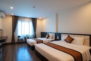 Quarto casal básico | Frigobar, Wi-Fi de cortesia