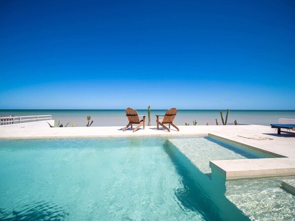 Pool - “Your private beachfront oasis in Telchac, Mexico.” (Telchac Puerto)