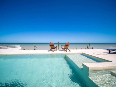 “Your private beachfront oasis in Telchac, Mexico.”