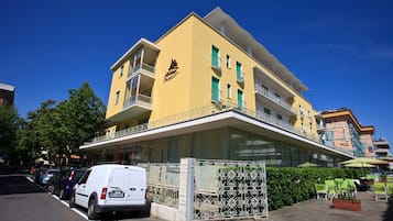 Fassade der Unterkunft