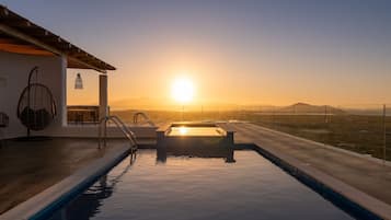 Casa luxo, 2 quartos, piscina particular, vista para o mar (Sand Villa) | Piscina particular