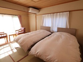 Japanese-style 8tatami mats room, Non Smoking | In-room safe, blackout drapes, bed sheets