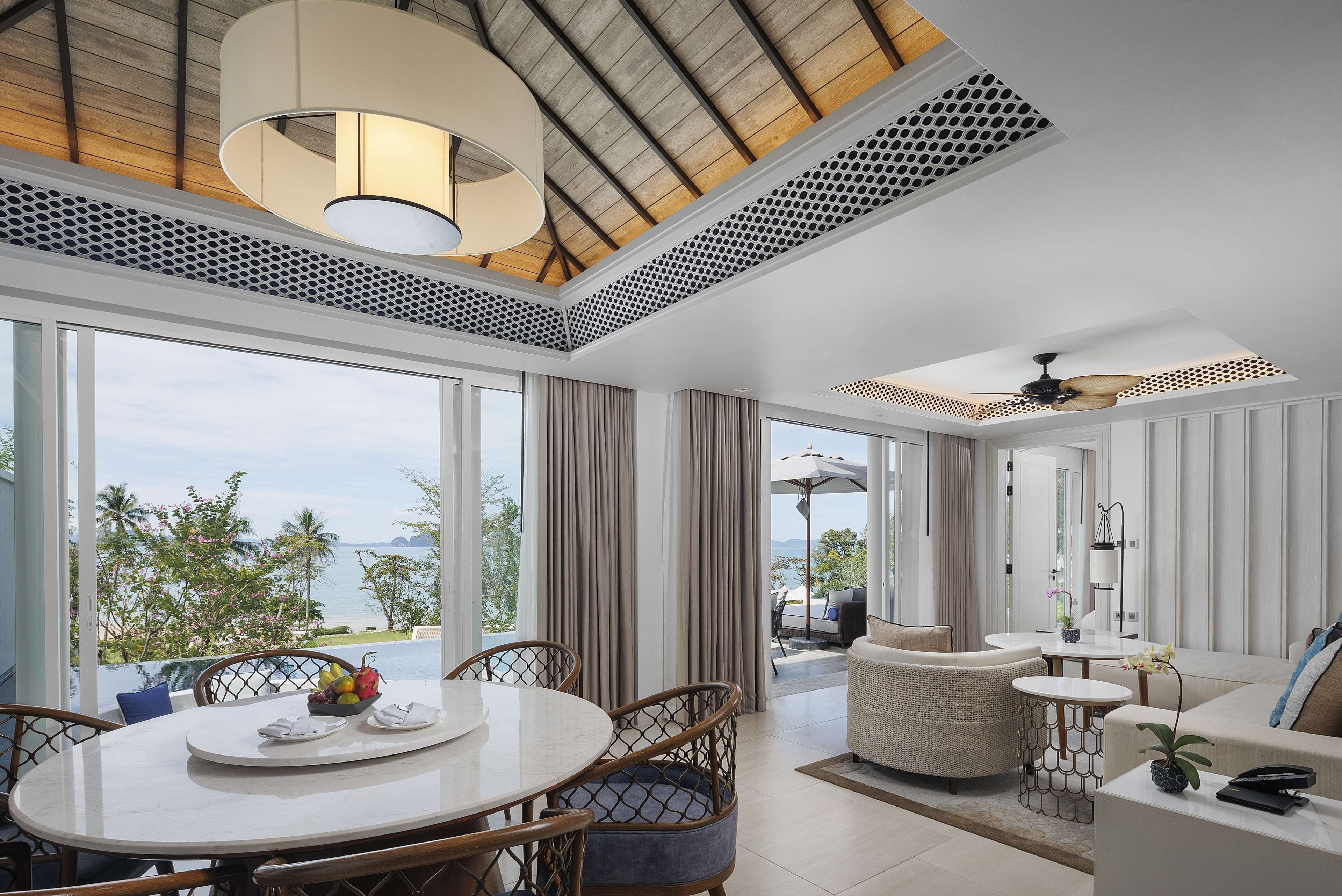 two bedroom ocean pool suite | 1 bedroom, free minibar items, in-room safe, desk